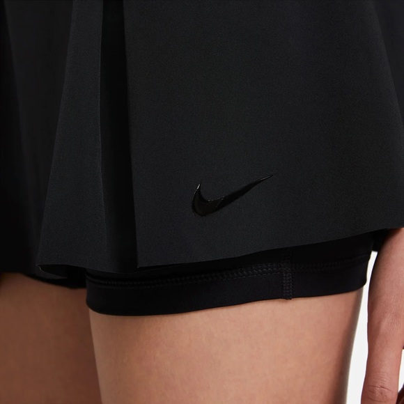 NIKE Black Club Tennis Skirt - Picture 7 of 16